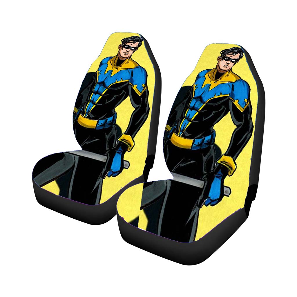 Robin Dick Grayson Titans Dc Comics Nightwings Car Front Seat Covers