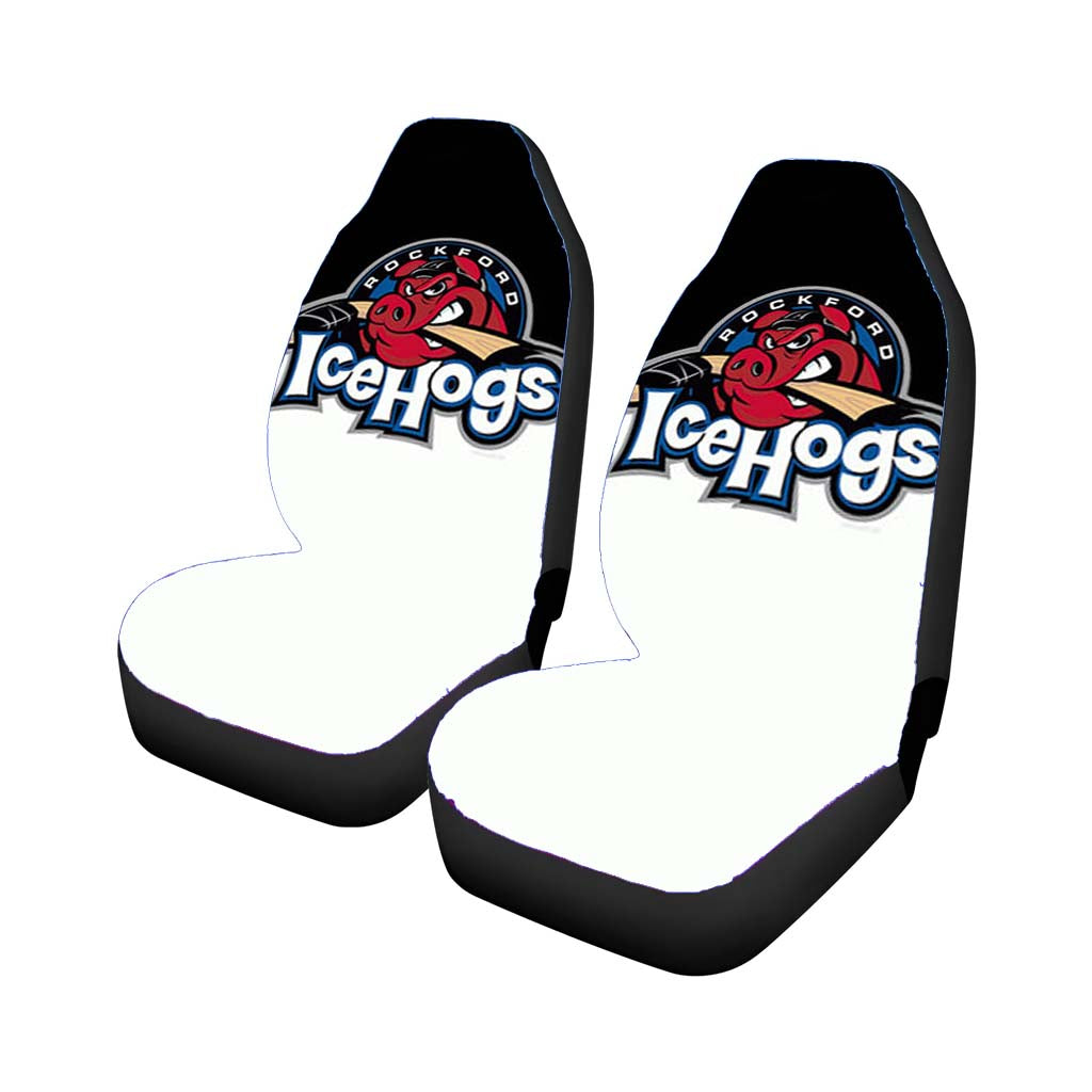 Rockford Ice Hogs Car Seat Cover Waterproof Protection