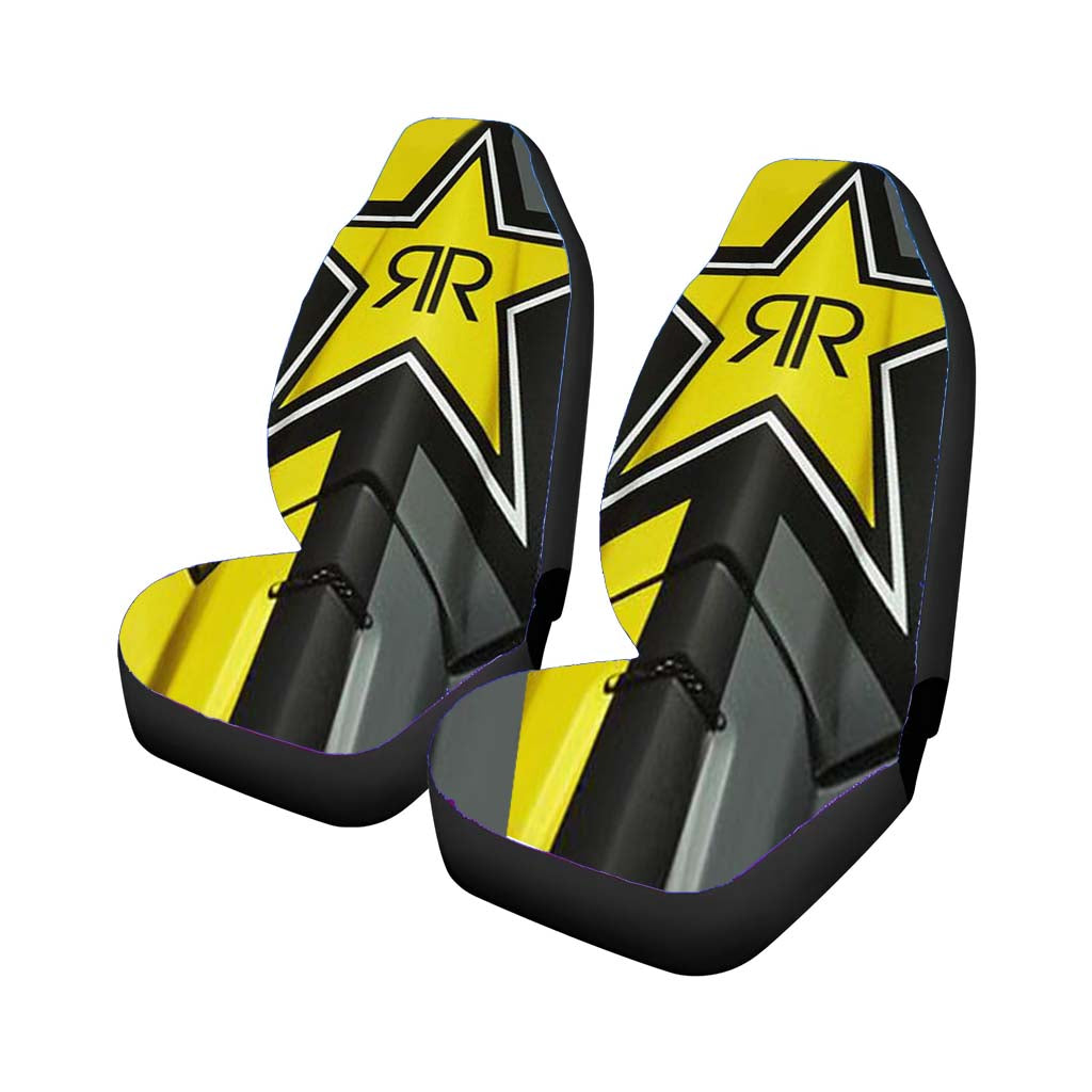 Rockstar Moto Mx Car Front Seat Covers