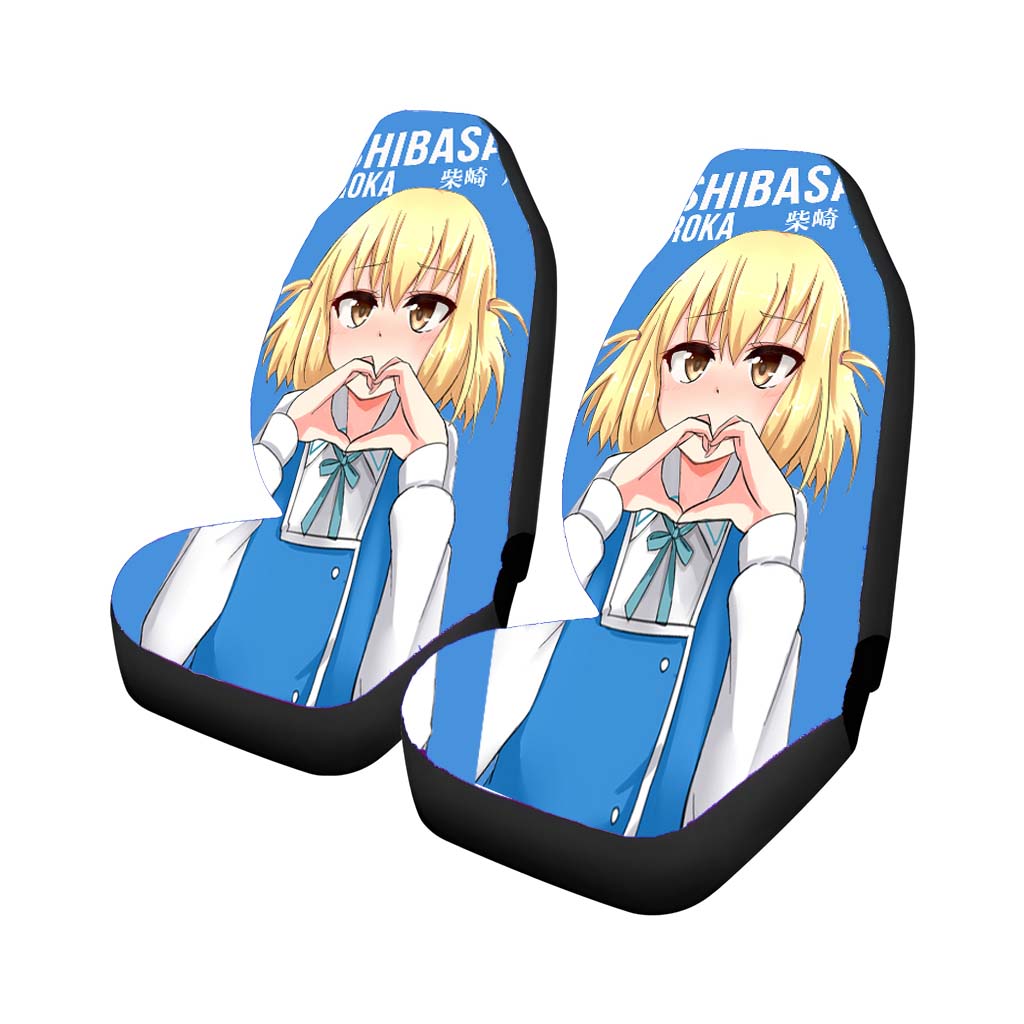Roka Shibasaki D-Frag! Anime Car Front Seat Covers