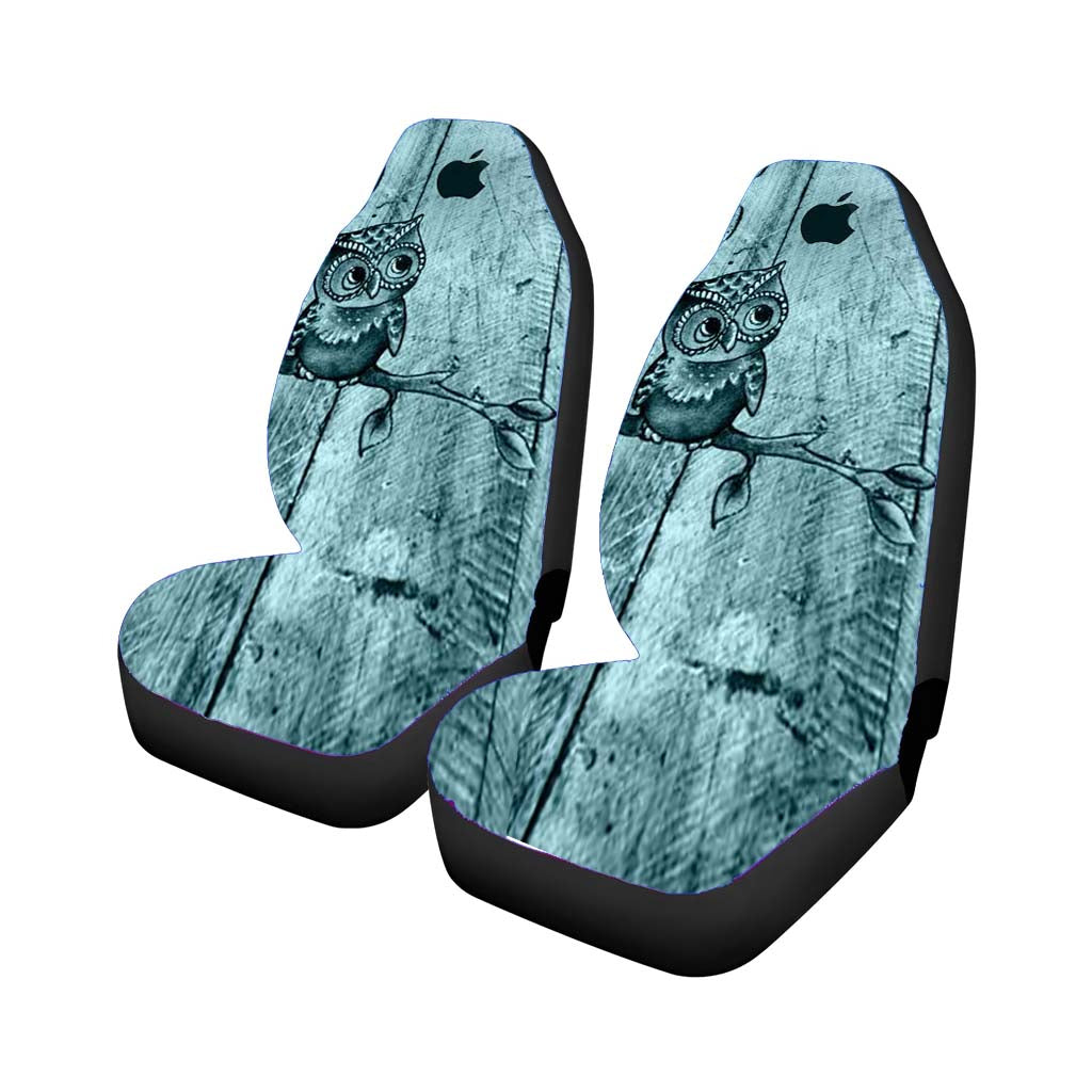 Romantic Owl Car Front Seat Covers
