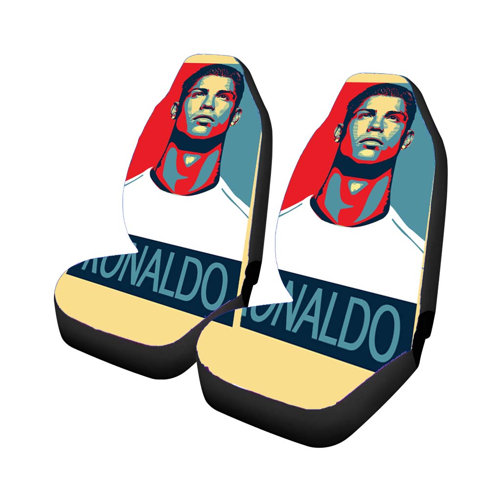 Ronaldo Obey Pop Car Front Seat Covers