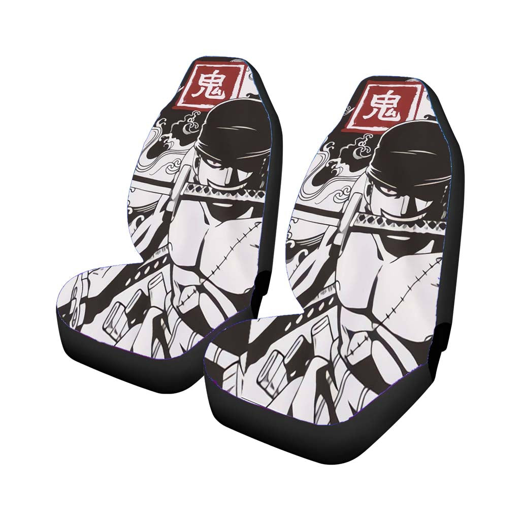 Roronoa Zoro Car Front Seat Covers