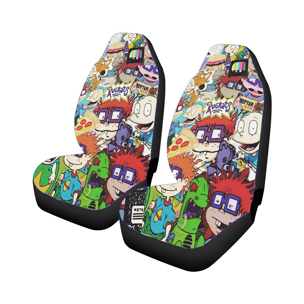 Rugrats Collage Car Front Seat Covers
