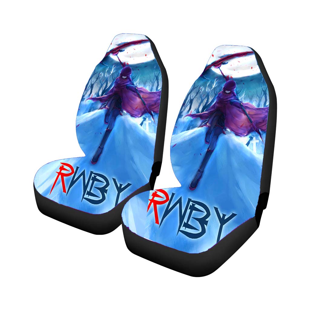 Rwby Scythe Car Front Seat Covers