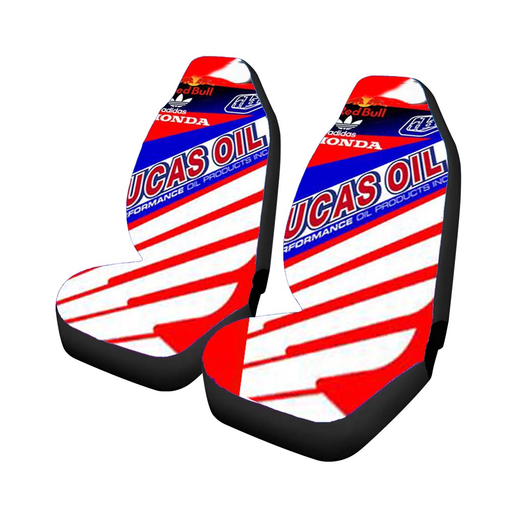 Ryan Villopoto Honda Tld Motocross Car Front Seat Covers