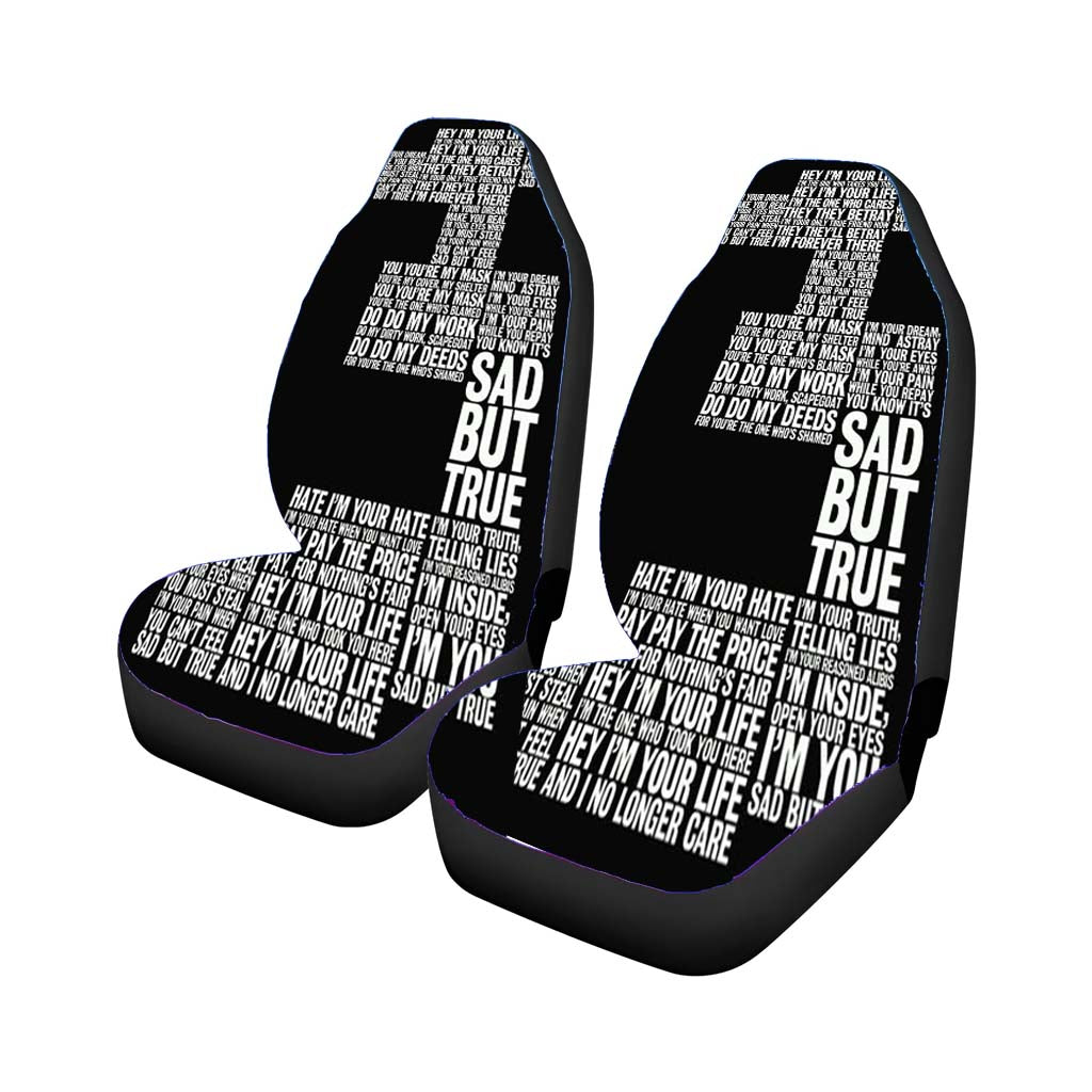Sad But True Car Front Seat Covers