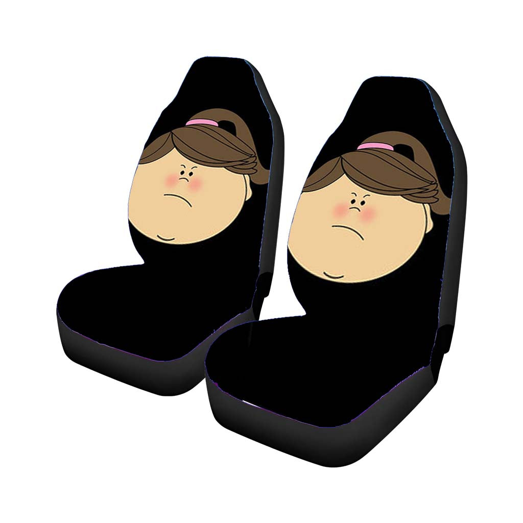 Sad Girl Clip Art Car Front Seat Covers