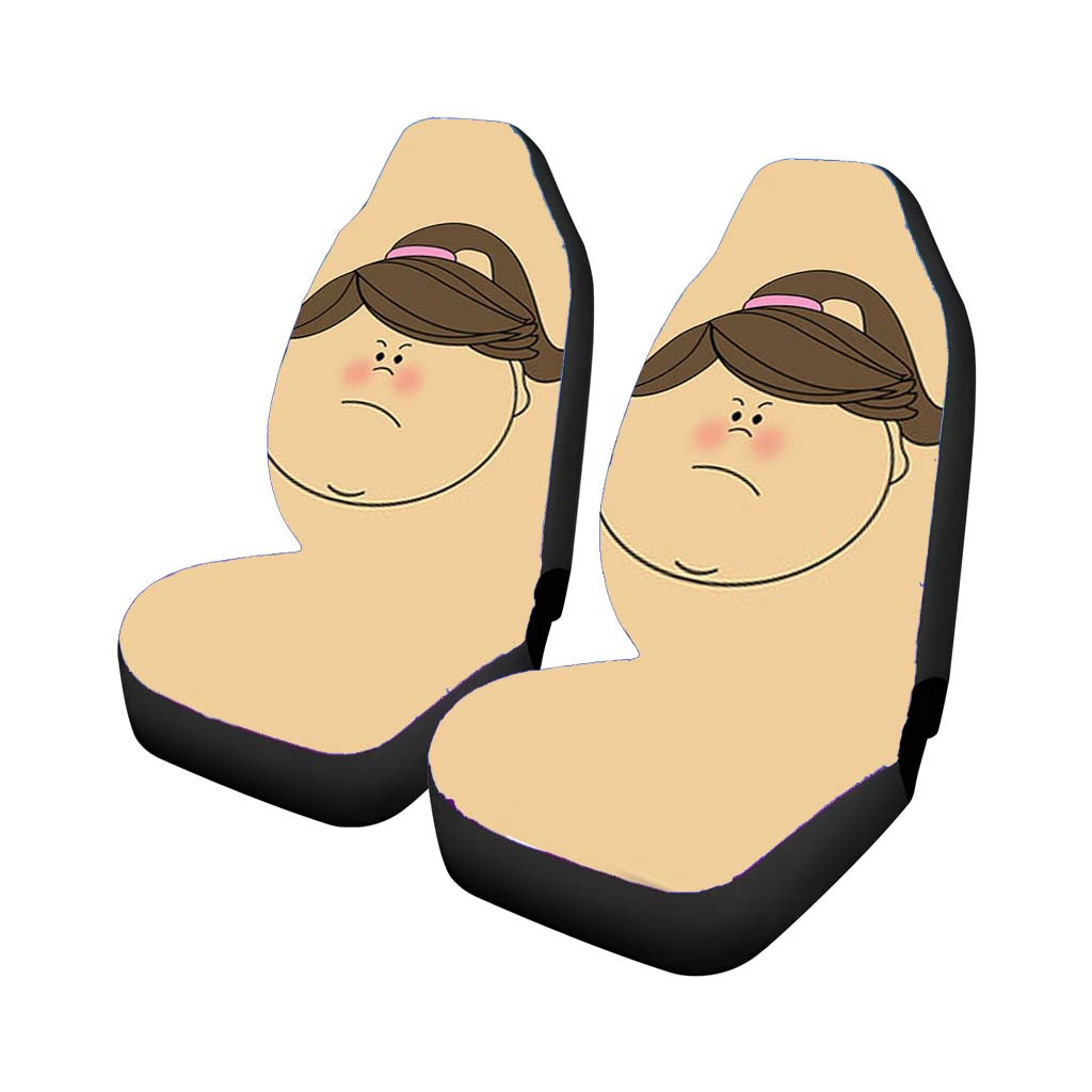 Sad Girl Clip Art Cream Car Front Seat Covers