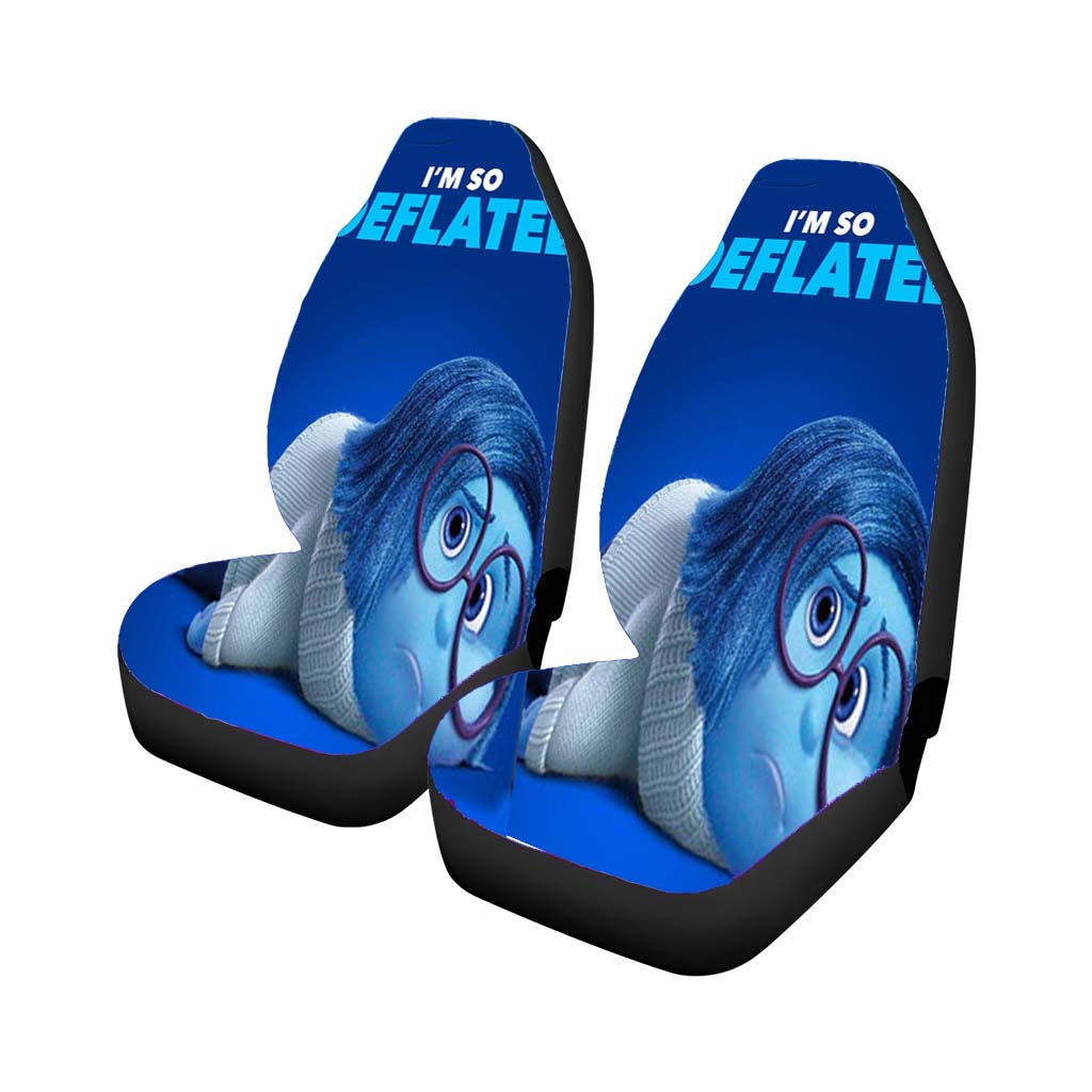 Sadness Car Front Seat Covers