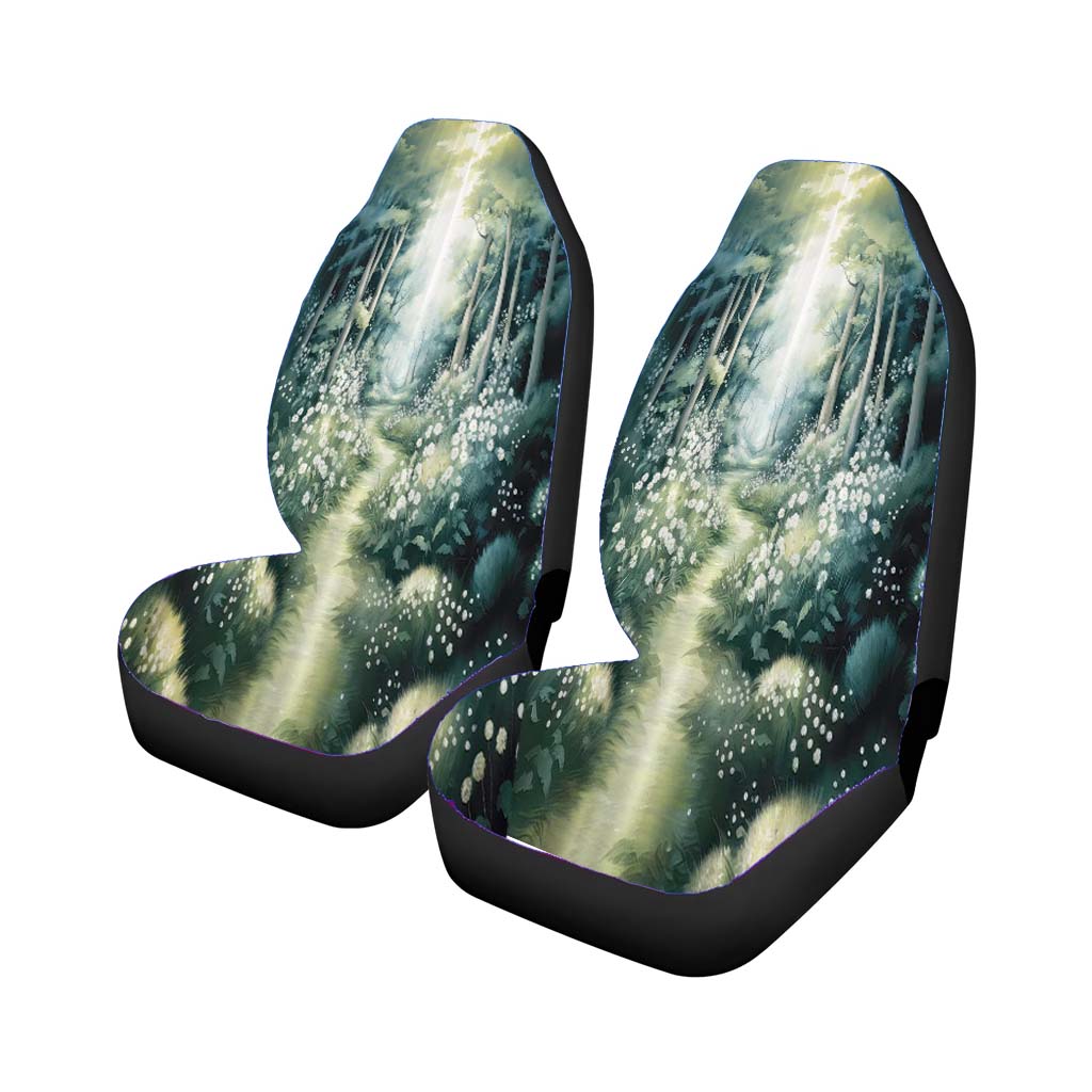 Sage Forest Car Front Seat Covers
