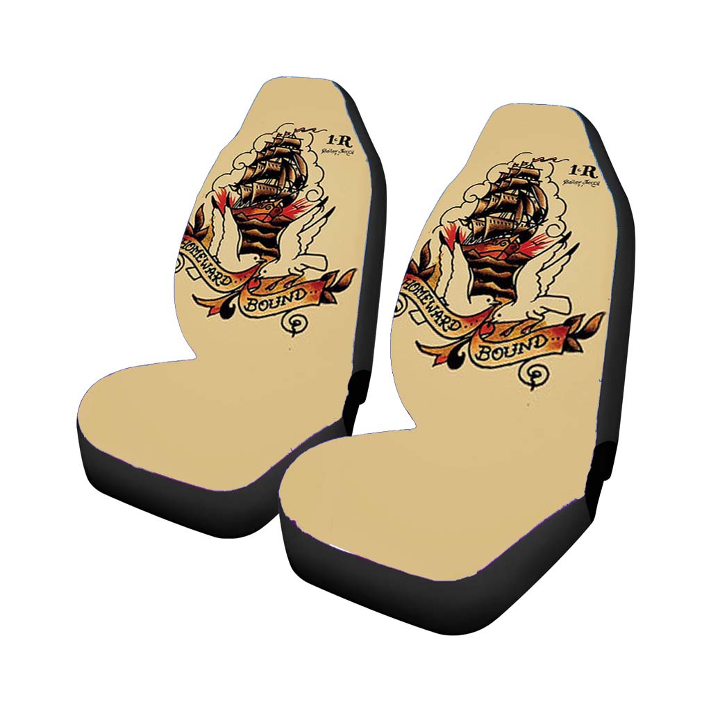 Sailor Jerry Car Front Seat Covers