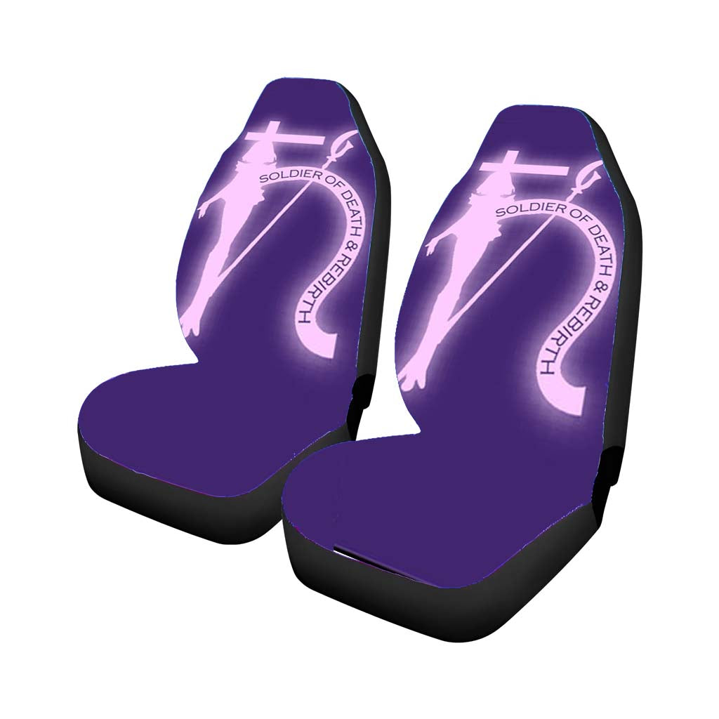 Sailor Saturn Symbol Car Front Seat Covers