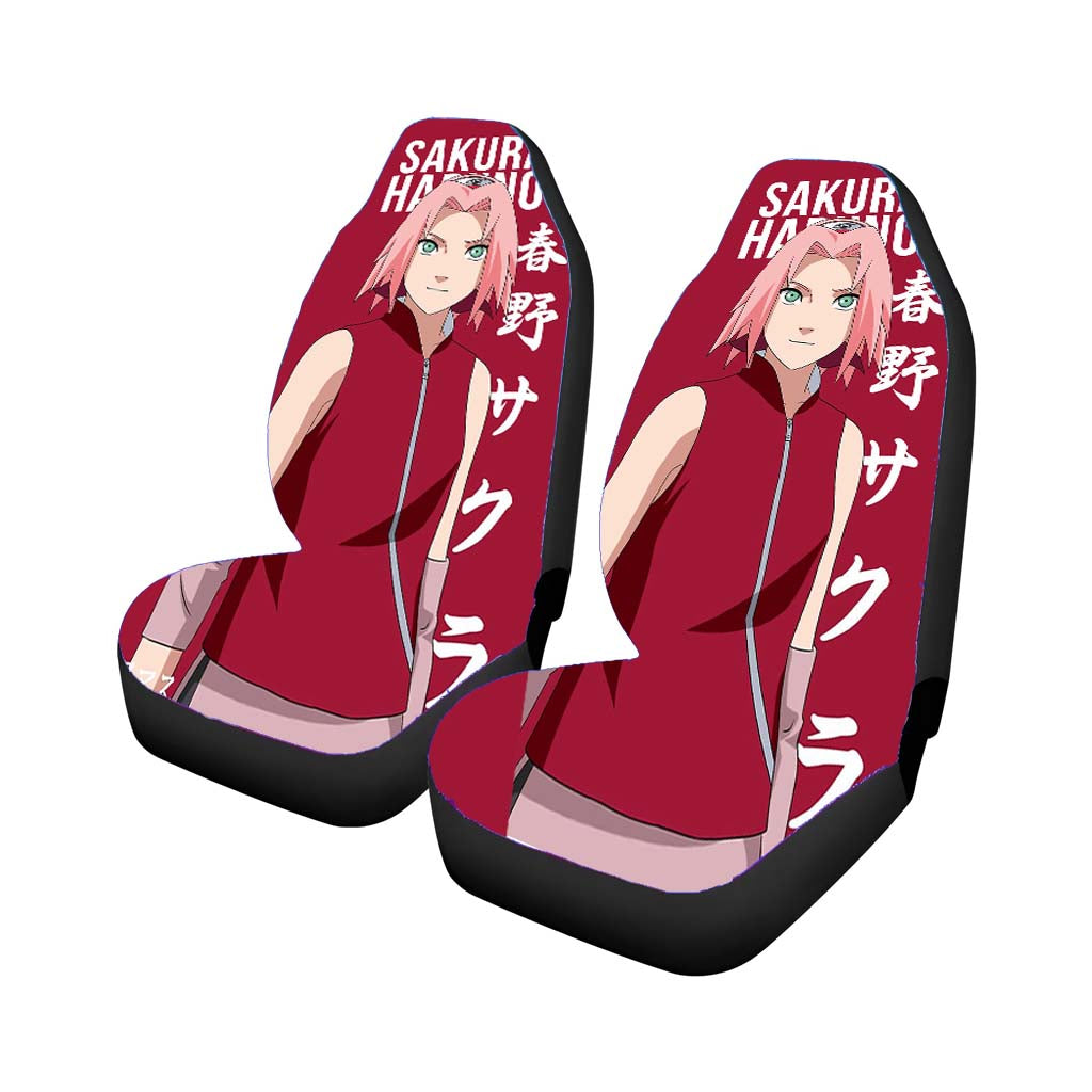 Sakura Haruno Anime Car Front Seat Covers