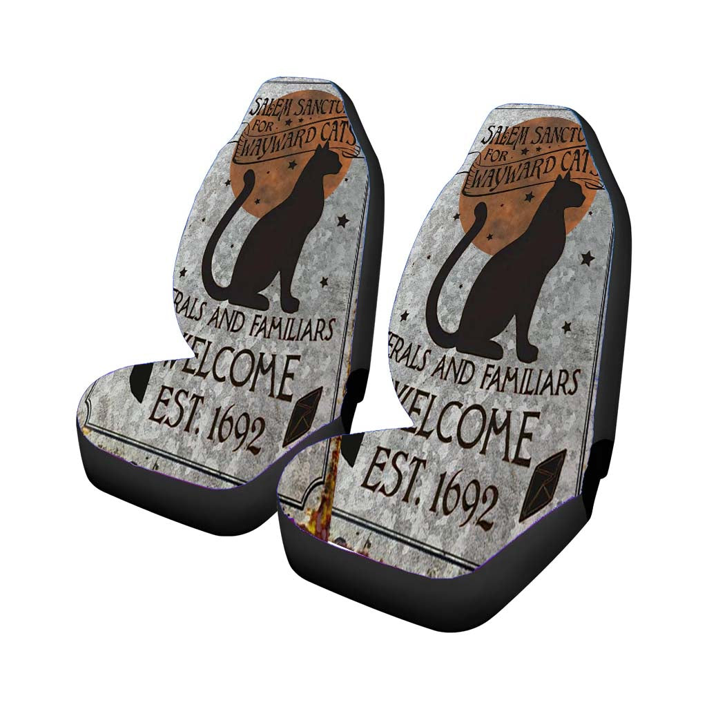 Salem Sanctuary For Wayward Cats Car Front Seat Covers