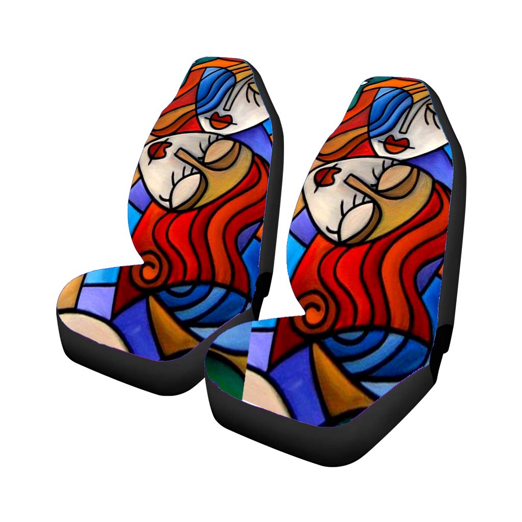 Salvador Dali Painting Art Car Front Seat Covers