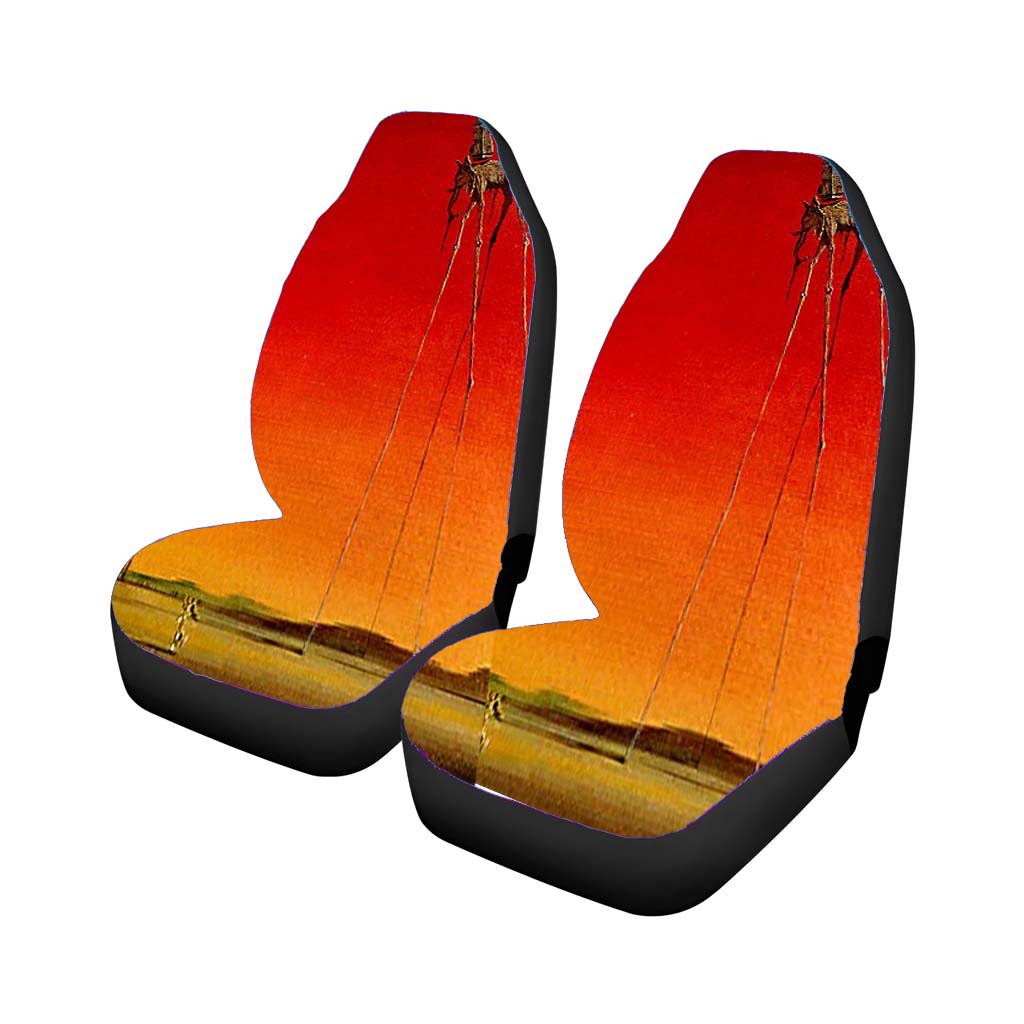 Salvador Dali The Elephants Car Seat Cover Waterproof Protection