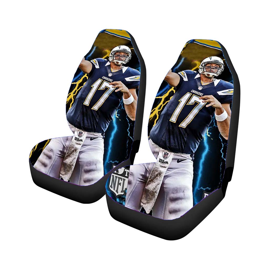 San Diego Chargers Philips Rivers Car Front Seat Covers