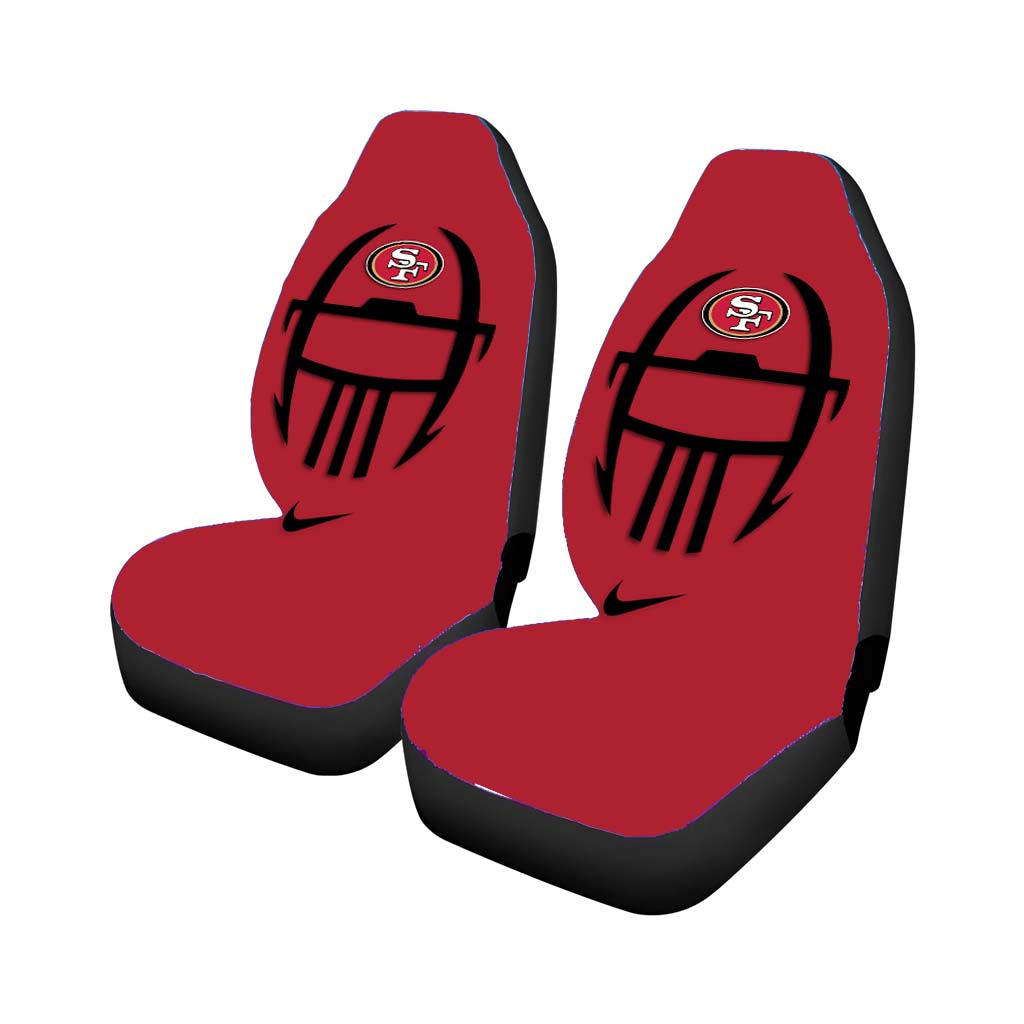 San Francisco 49Ers Nike Helmet Logo Car Seat Covers