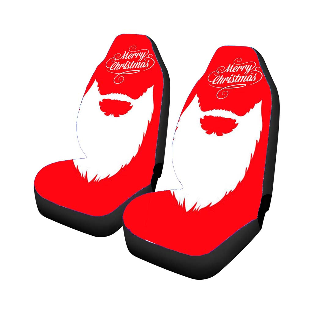Santa Christmas Car Front Seat Covers