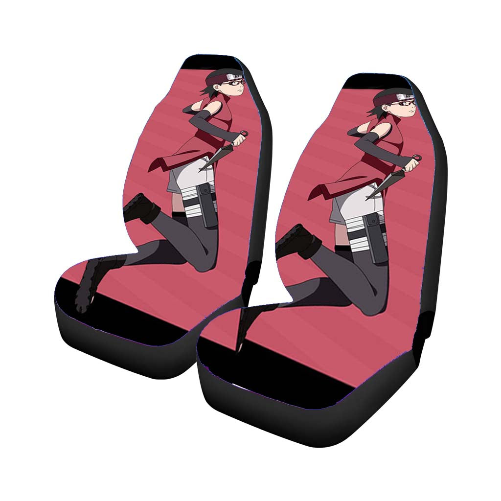 Sarada Uchiha Car Front Seat Covers
