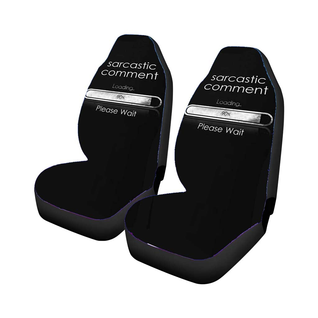 Sarcastic Comment Car Front Seat Covers