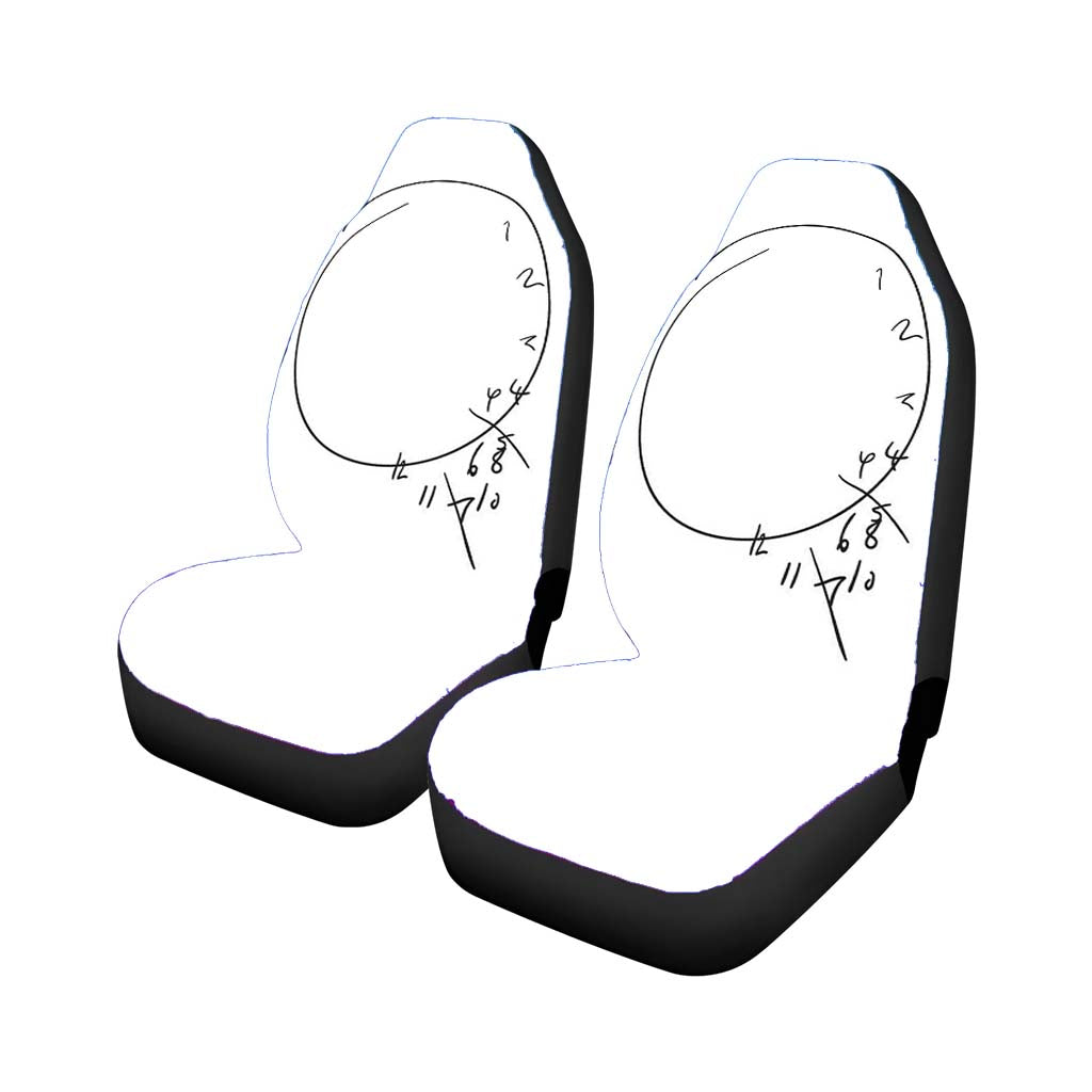 Savoureux Hannibal Clock Car Front Seat Covers