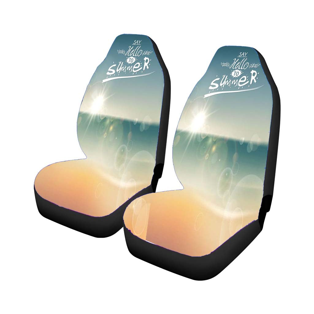 Say Hello To Summer Car Front Seat Covers