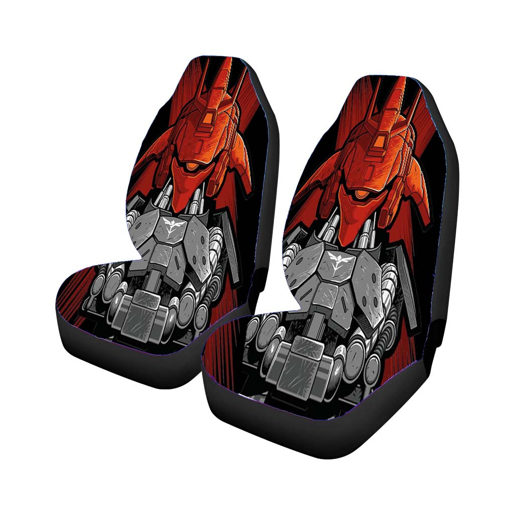 Sazabi Gundam Mecha Car Front Seat Covers