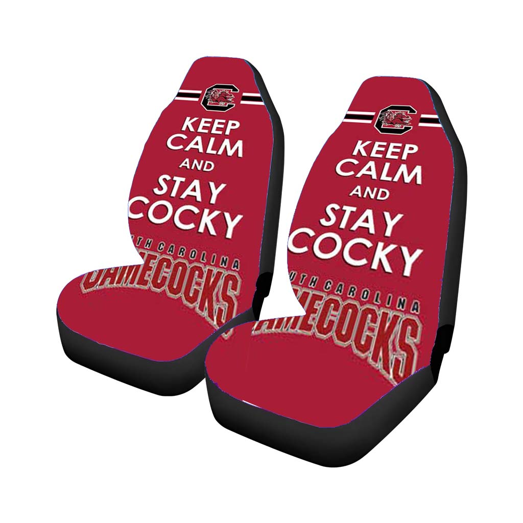 Sc Gamecocks Keep Calm Car Seat Covers