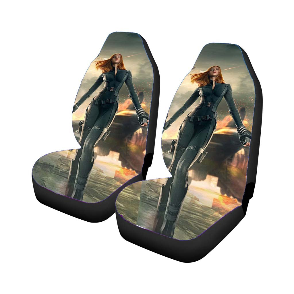 Scarlett Johansson Captain America Car Front Seat Covers