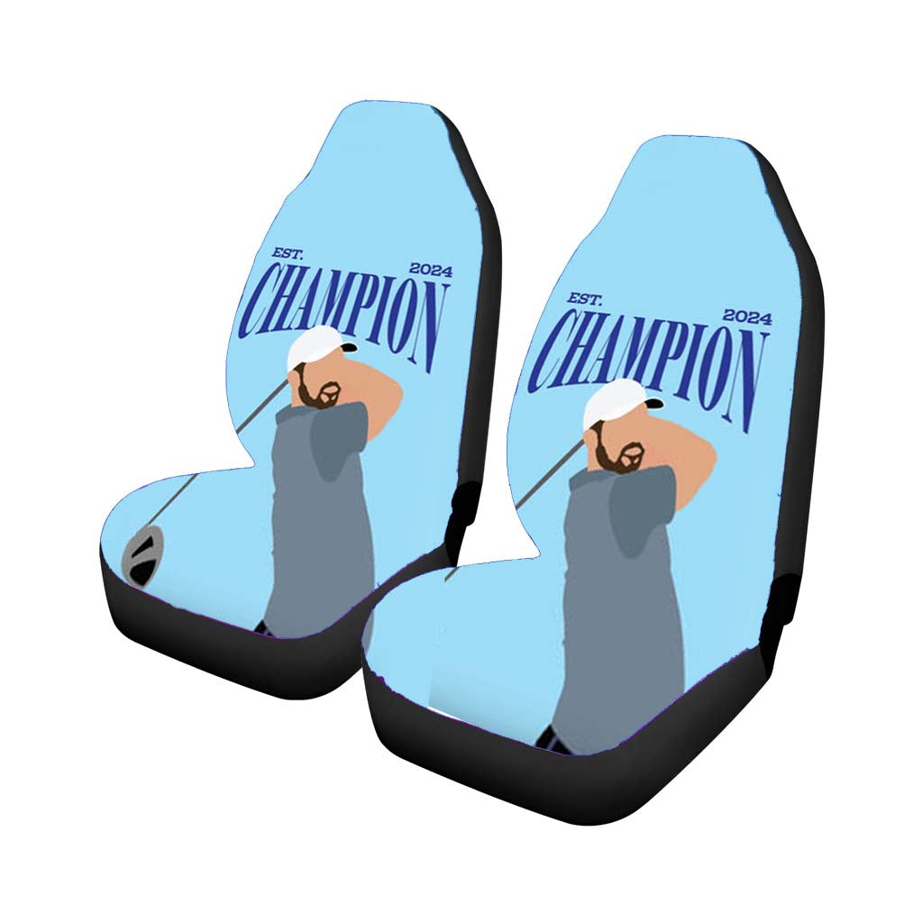 Schauffele Champion 2024 Car Front Seat Covers