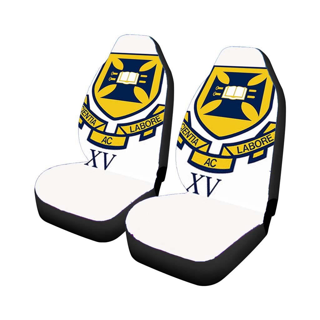 Scientia Labore Car Front Seat Covers