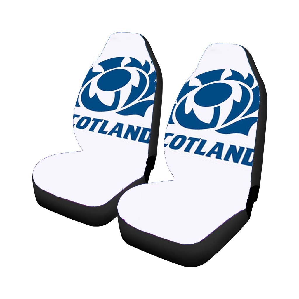Scotland White Car Front Seat Covers