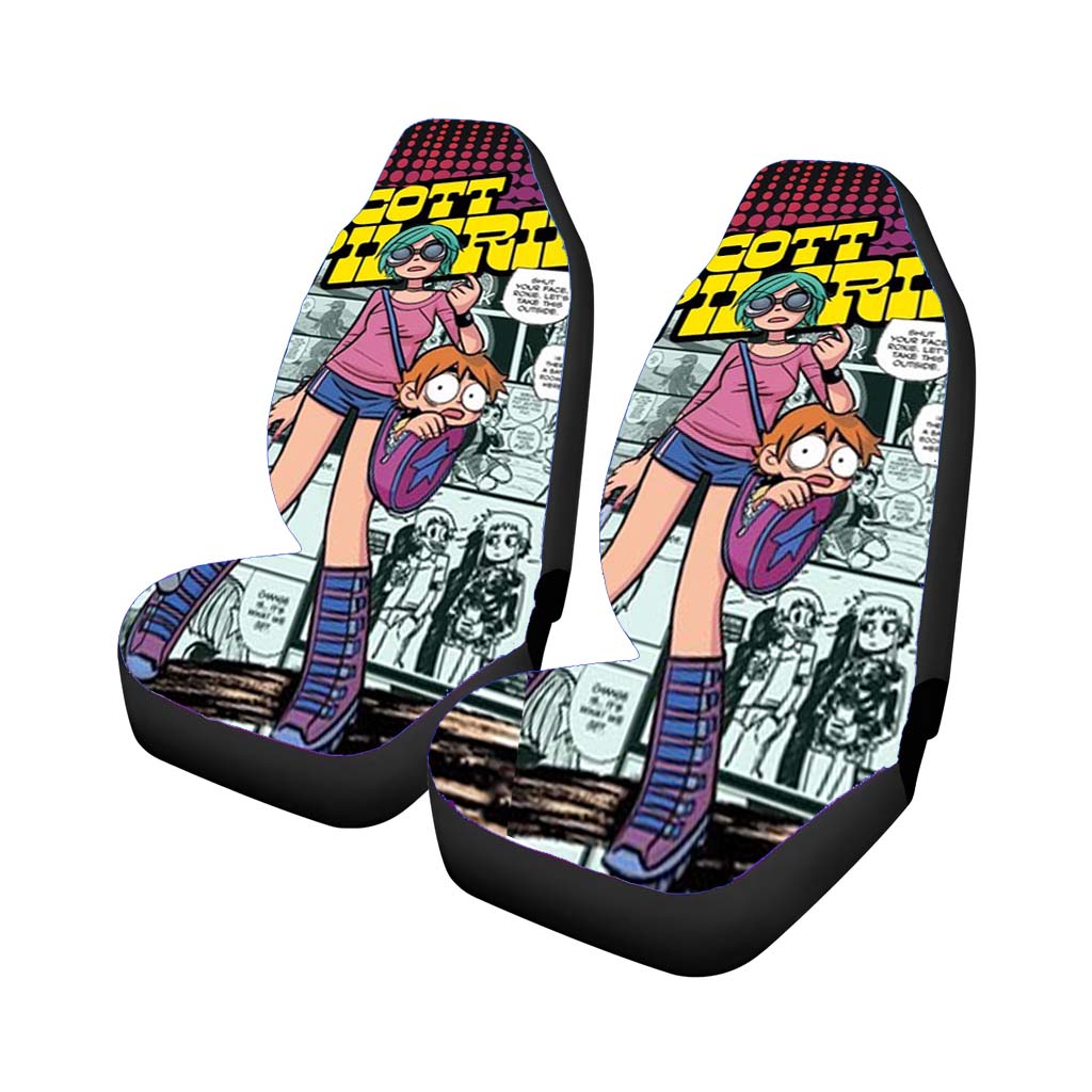 Scott Pilgrim Car Front Seat Covers