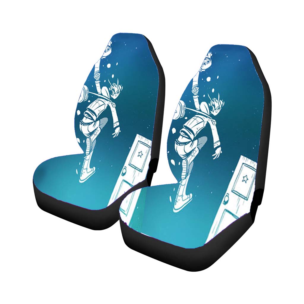 Scott Pilgrim In Galaxy Car Front Seat Covers