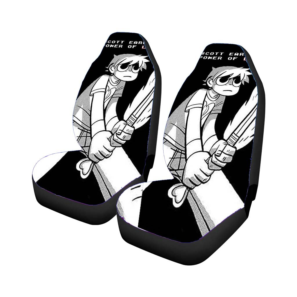 Scott Pilgrim Quotes Car Front Seat Covers