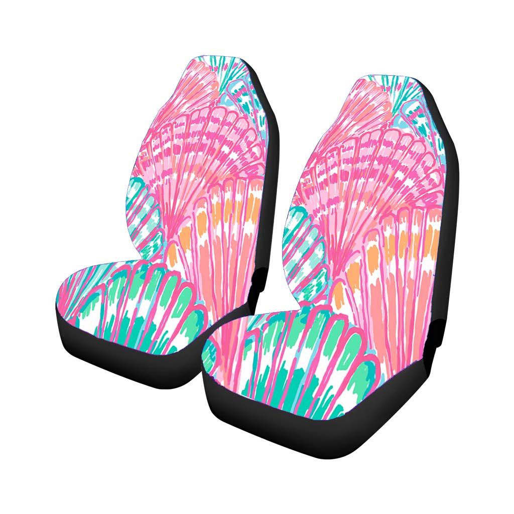 Sea Shells Lilly Pulitzer Car Front Seat Covers