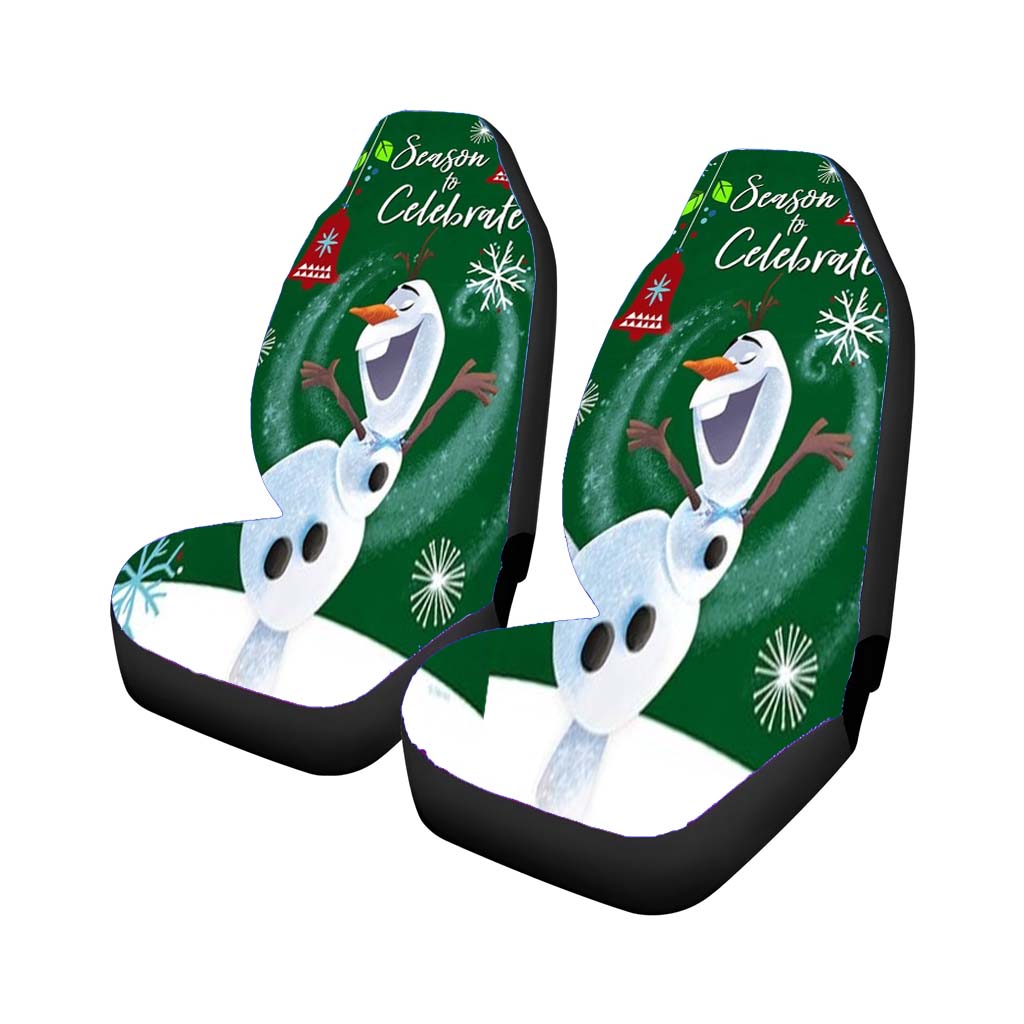 Season To Celebrate Olaf Car Front Seat Covers