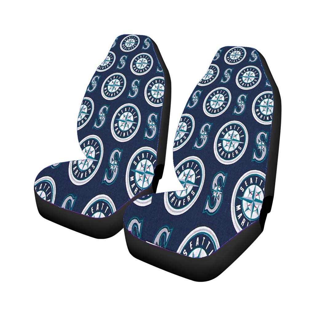 Seattle Mariners Pattern Car Seat Covers