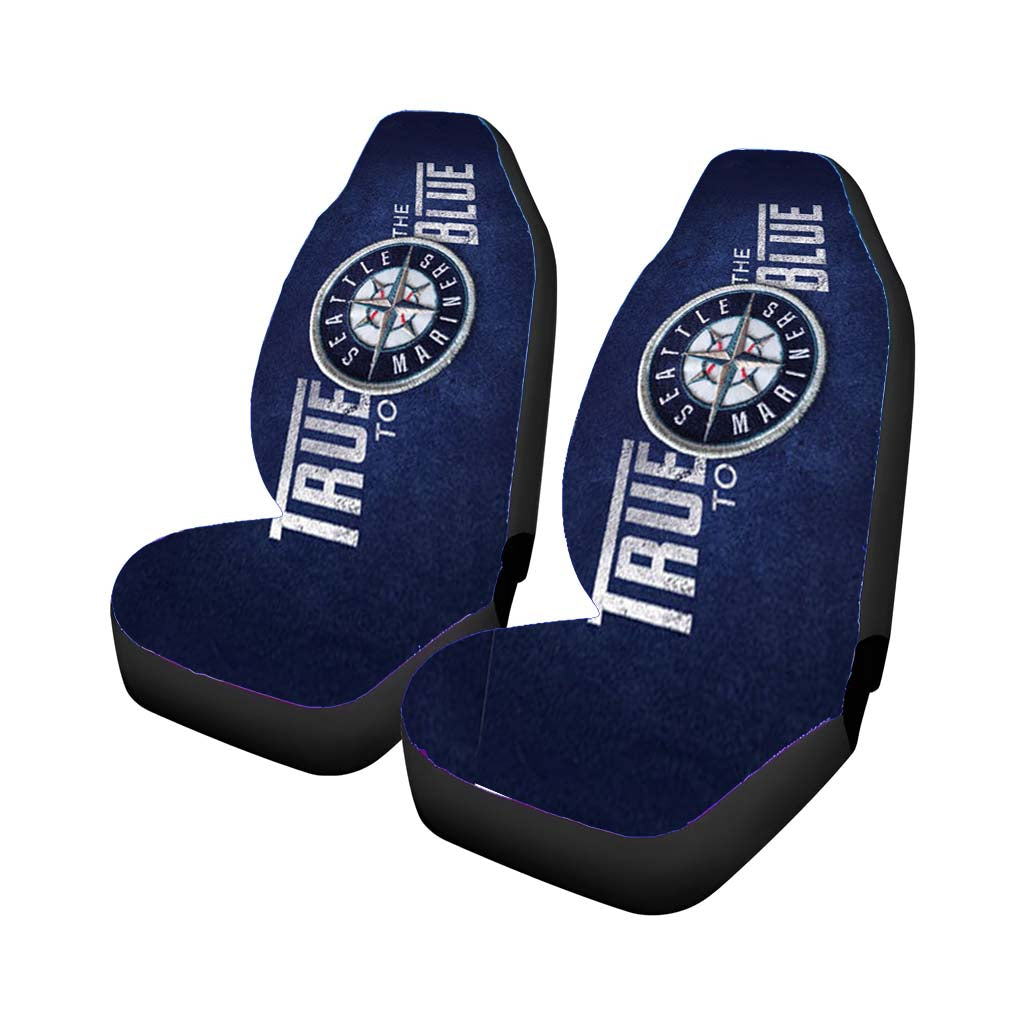 Seattle Mariners True To The Blue Rear Car Seat Covers
