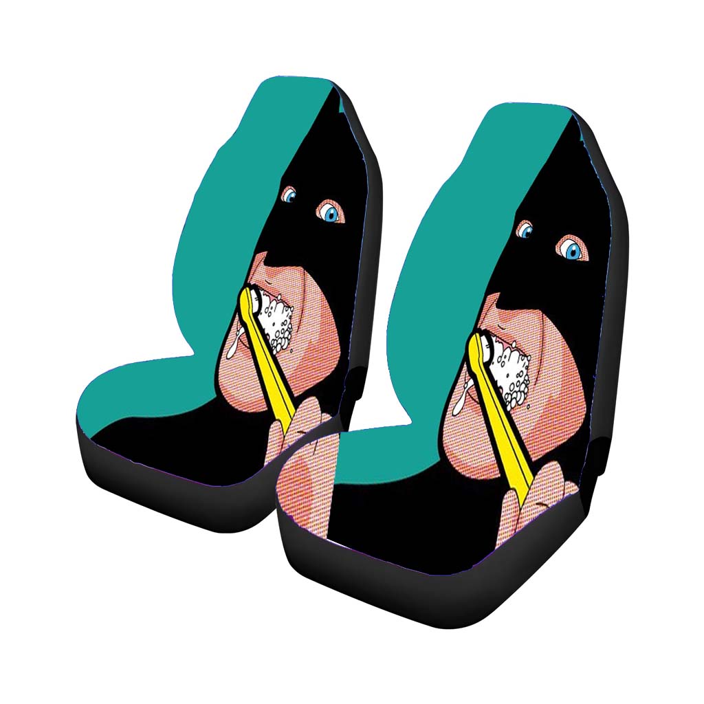 Secret Life Of Batman Car Front Seat Covers