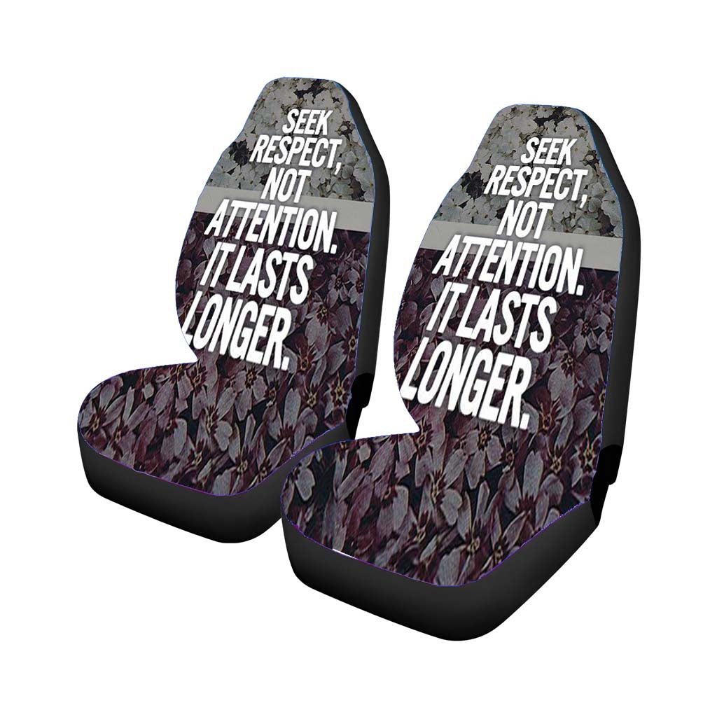 Seek Respect Car Front Seat Covers
