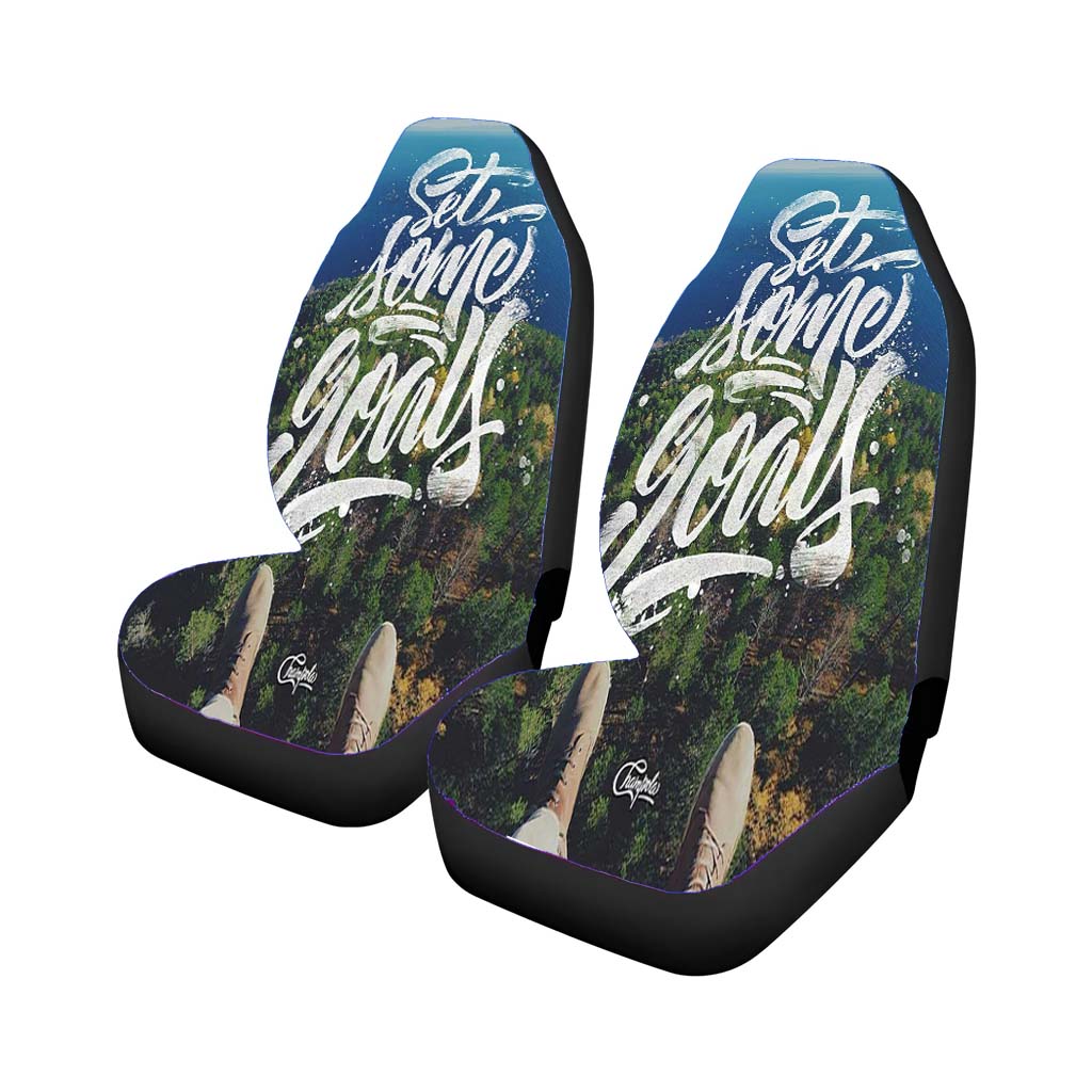 Set Some Goals Car Front Seat Covers