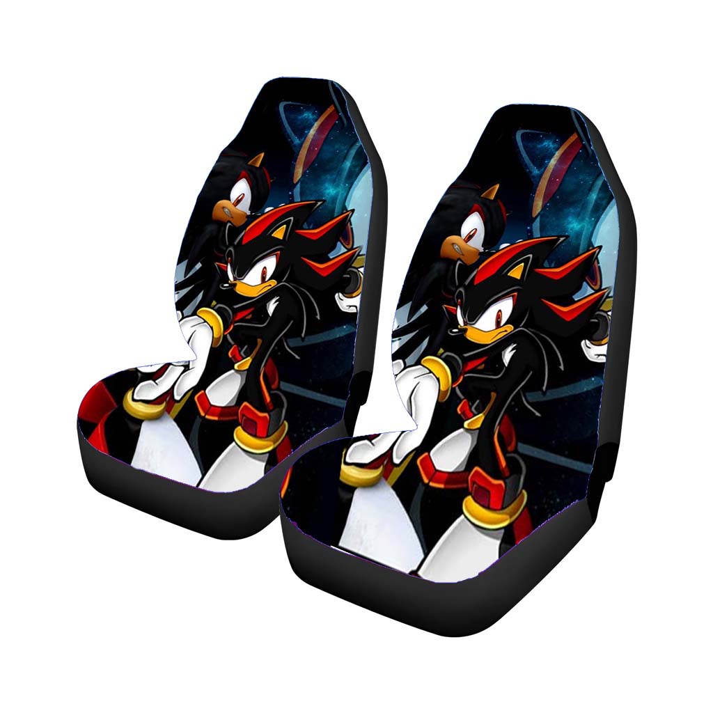 Shadow The Hedgehog Car Front Seat Covers