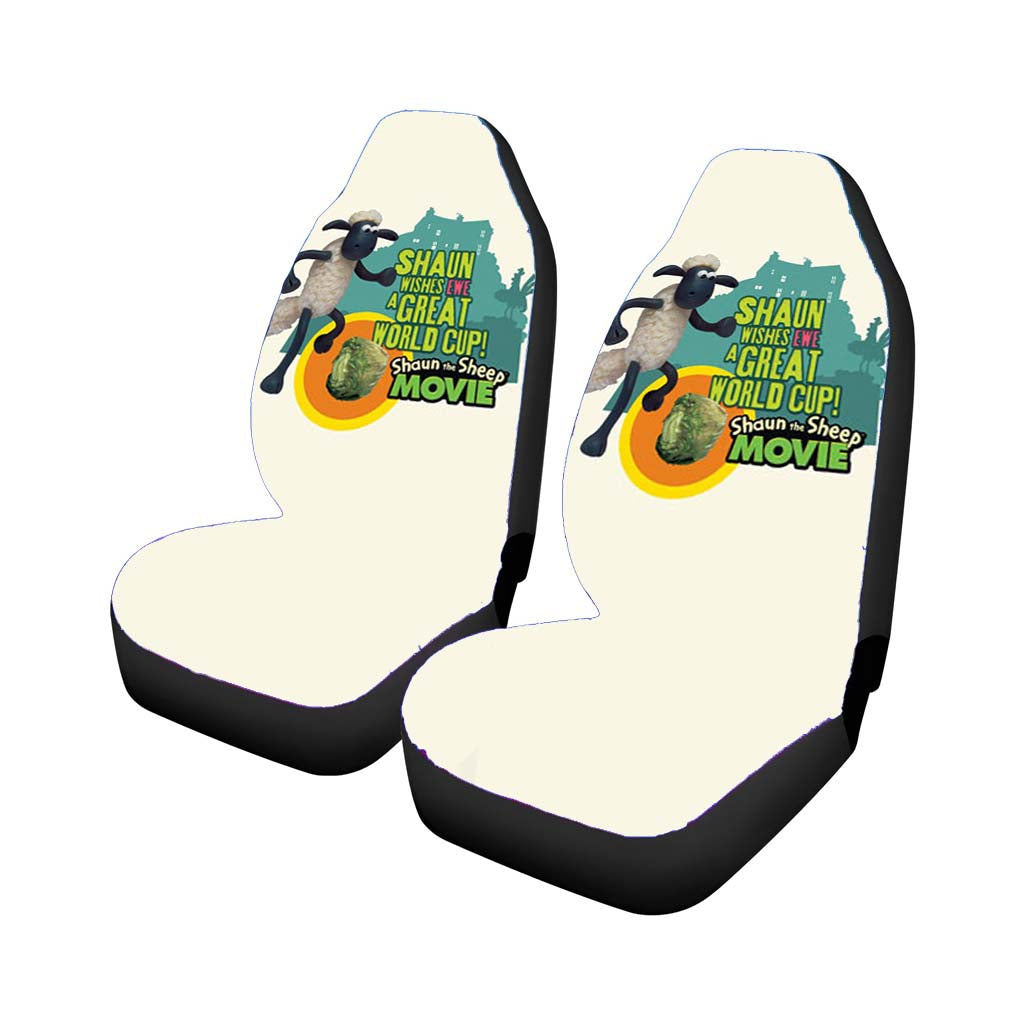 Shaun The Sheep Movie Cover Car Front Seat Covers