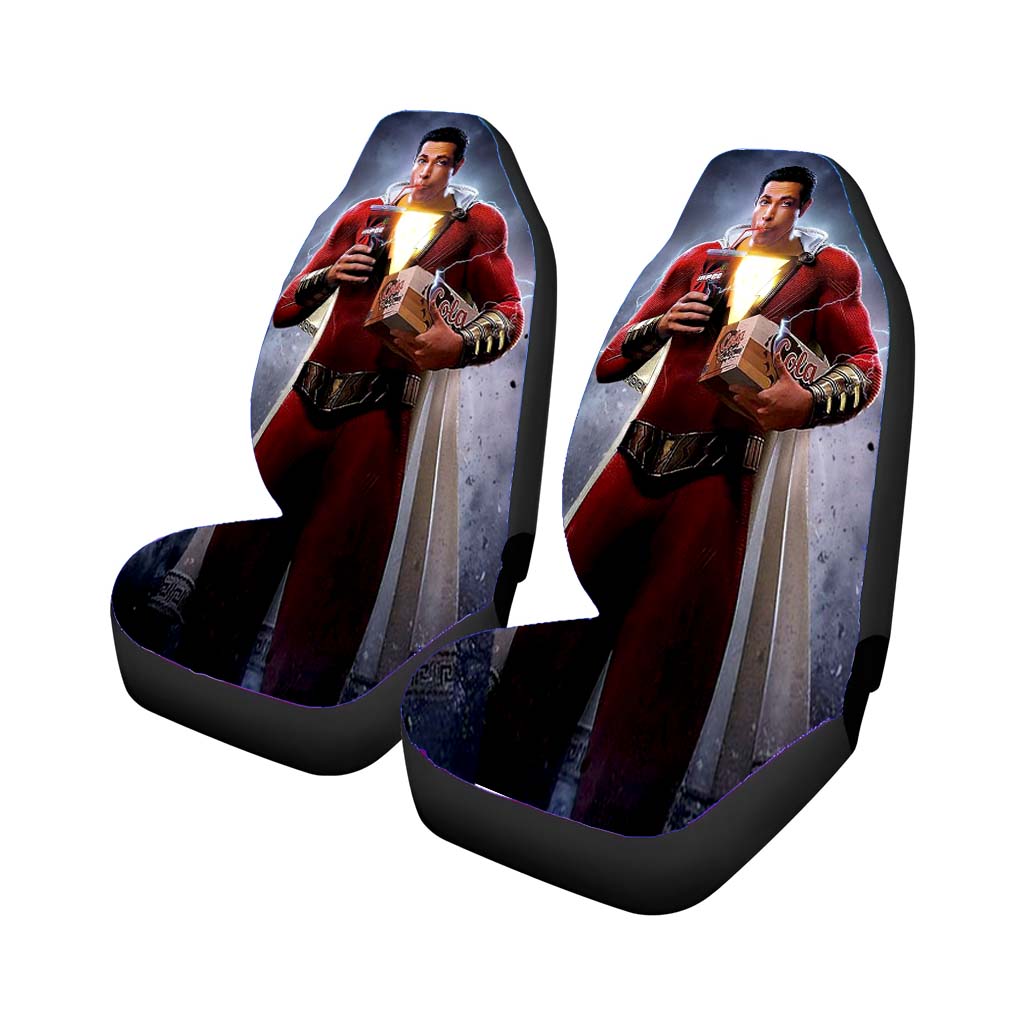 Shazam Drink Coca-Cola Car Front Seat Covers