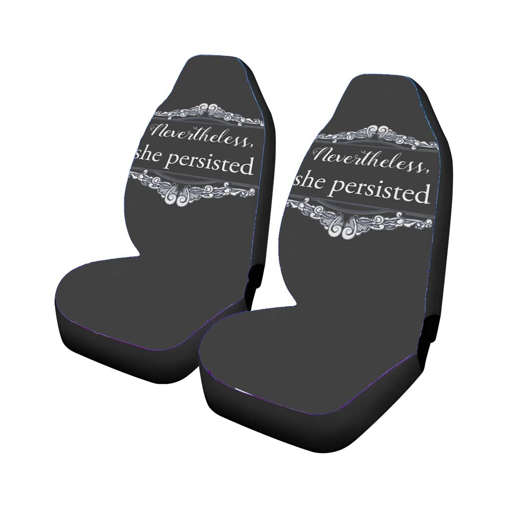 She Persisted Car Front Seat Covers
