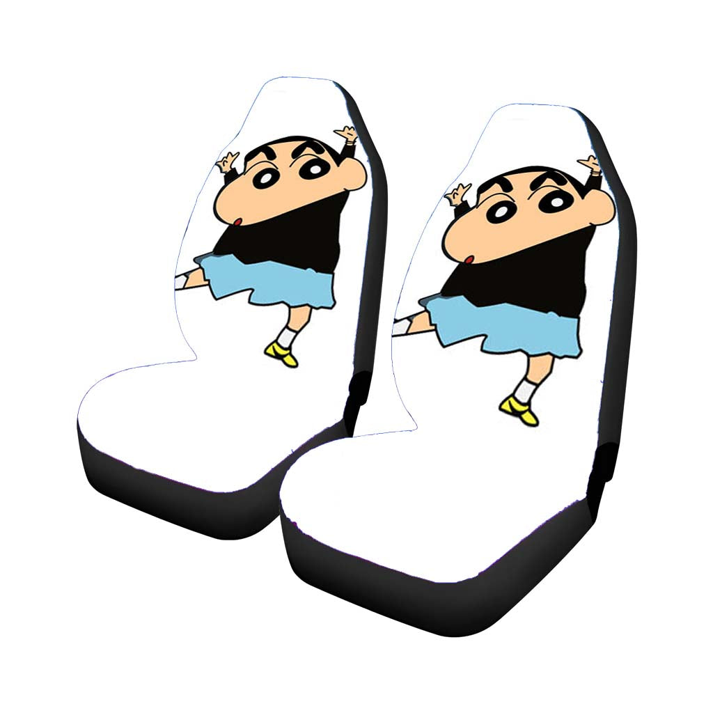 Shin Chan Cartoon Car Front Seat Covers