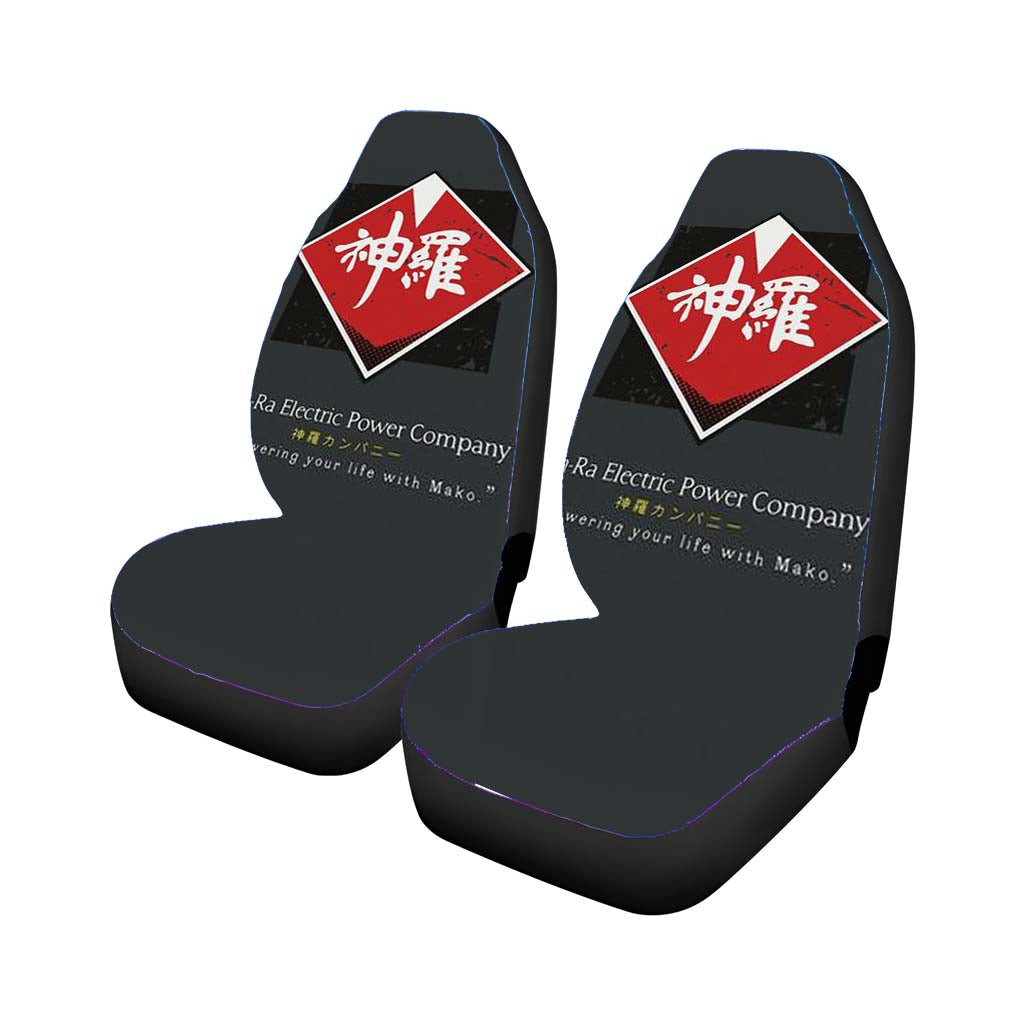 Shin Ra Company Final Fantasy Vii Car Front Seat Covers